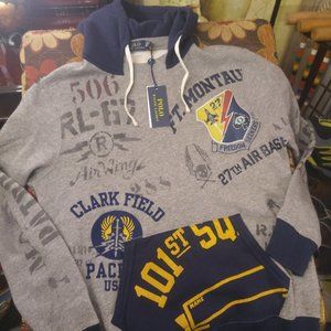 Polo Ralph Lauren US Naval Air Hoodie Pullover SMA